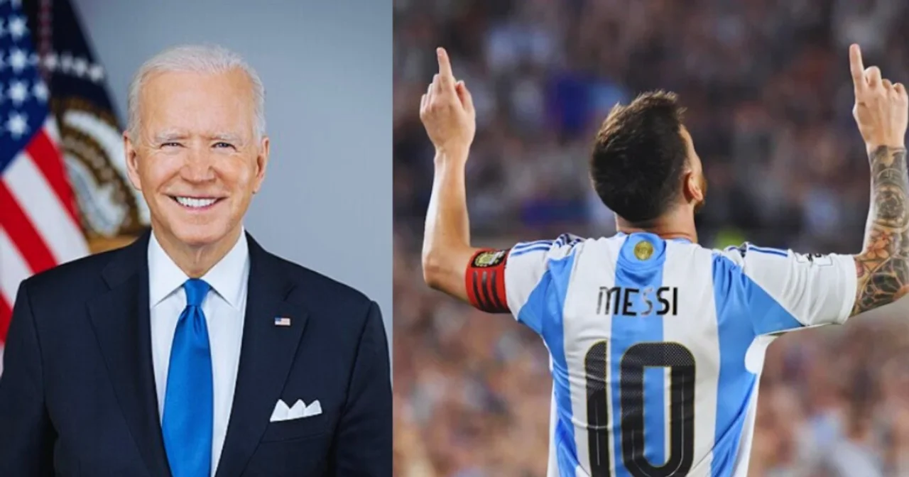 Joe Biden honra a Lionel Messi con la Medalla Presidencial de la Libertad