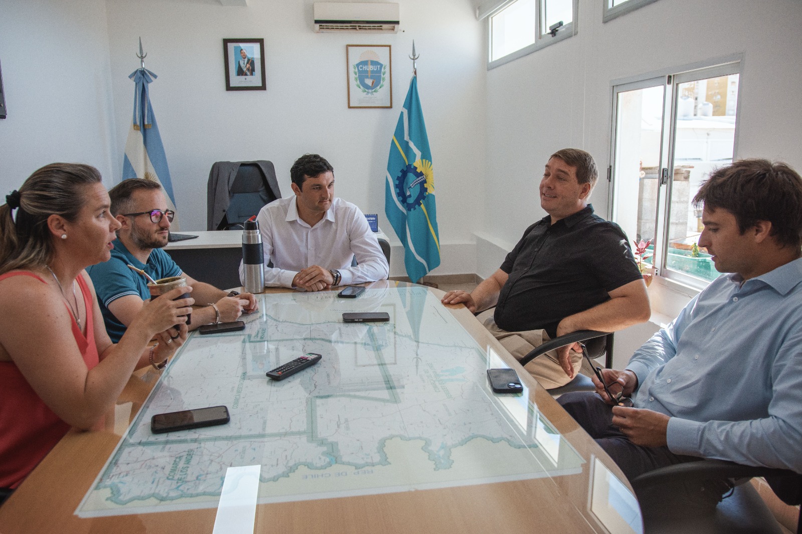 Rawson: Municipio y Provincia avanzan en acciones para potenciar el sector productivo del Puerto