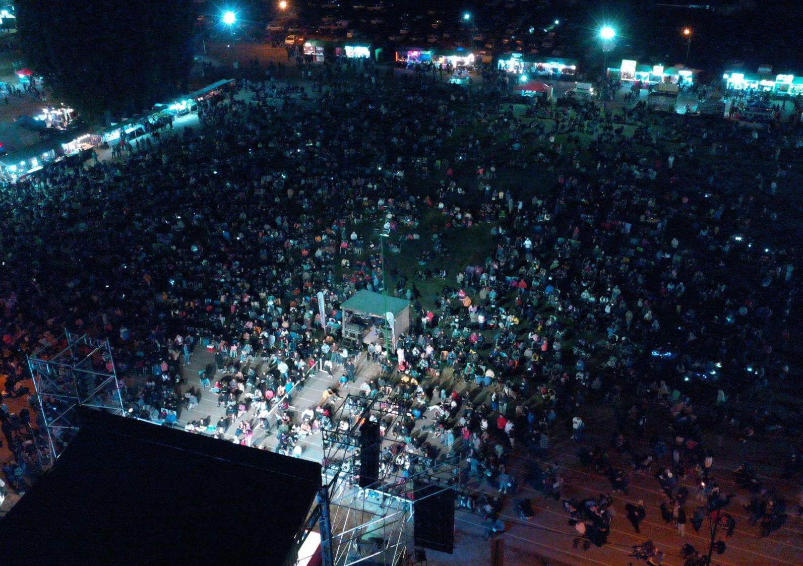 La Fiesta Nacional de la Fruta Fina reunió a más de 40.000 personas y hubo una ocupación del 100% durante el fin de semana en El Hoyo