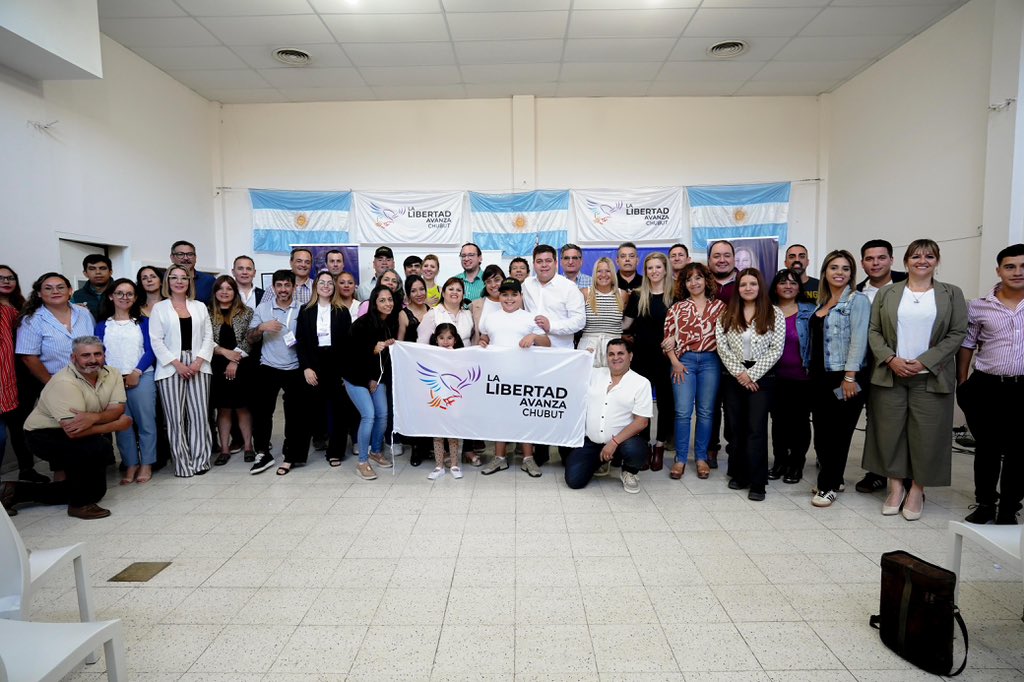 Treffinger en modo electoral: Comenzó recorridas y reuniones con militantes para que La Libertad Avanza “tenga un triunfo categórico en todo Chubut”