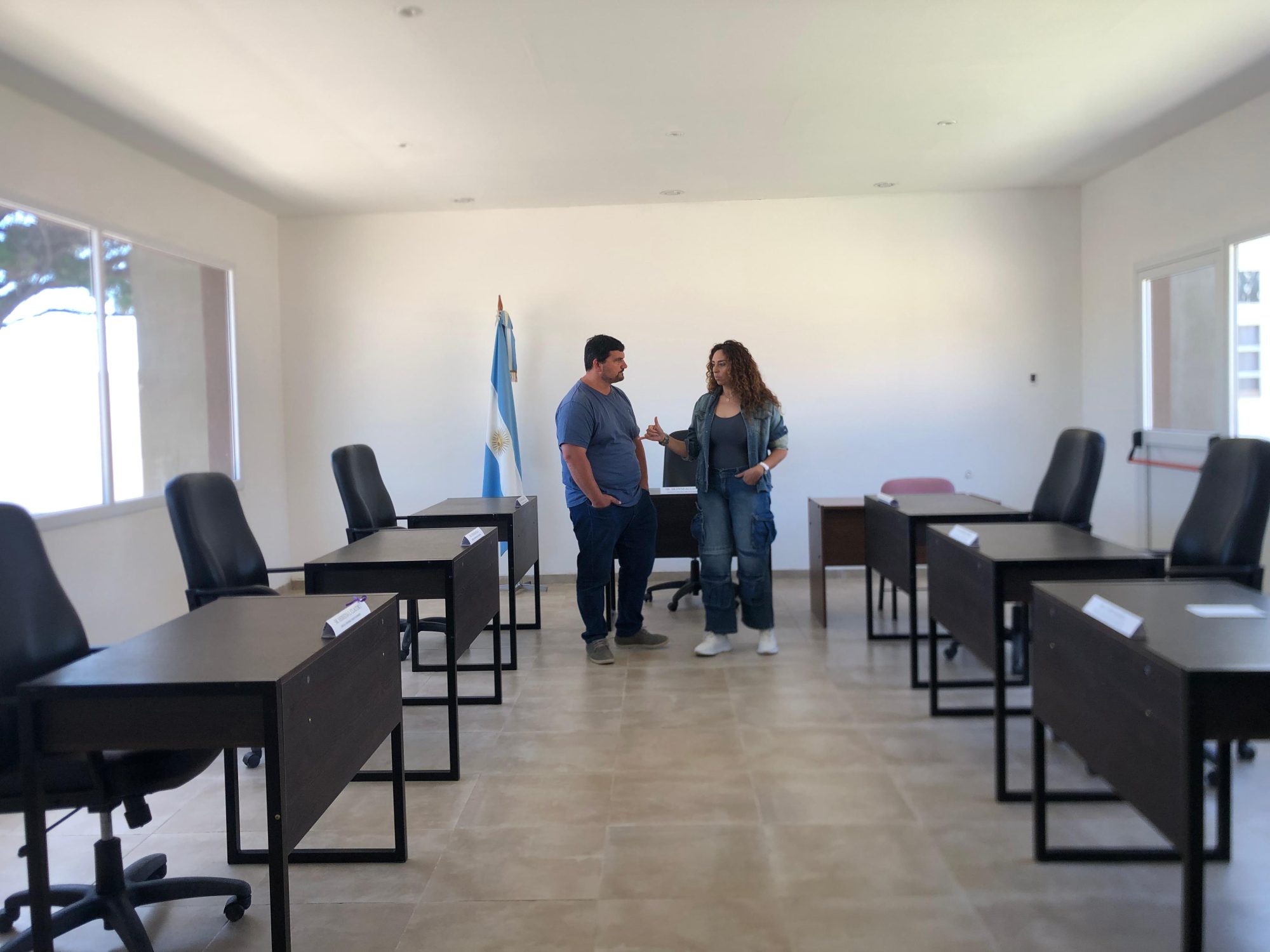 Loyola recorrió las nuevas instalaciones del Concejo Deliberante y anunció la apertura de las sesiones legislativas el 17 de febrero