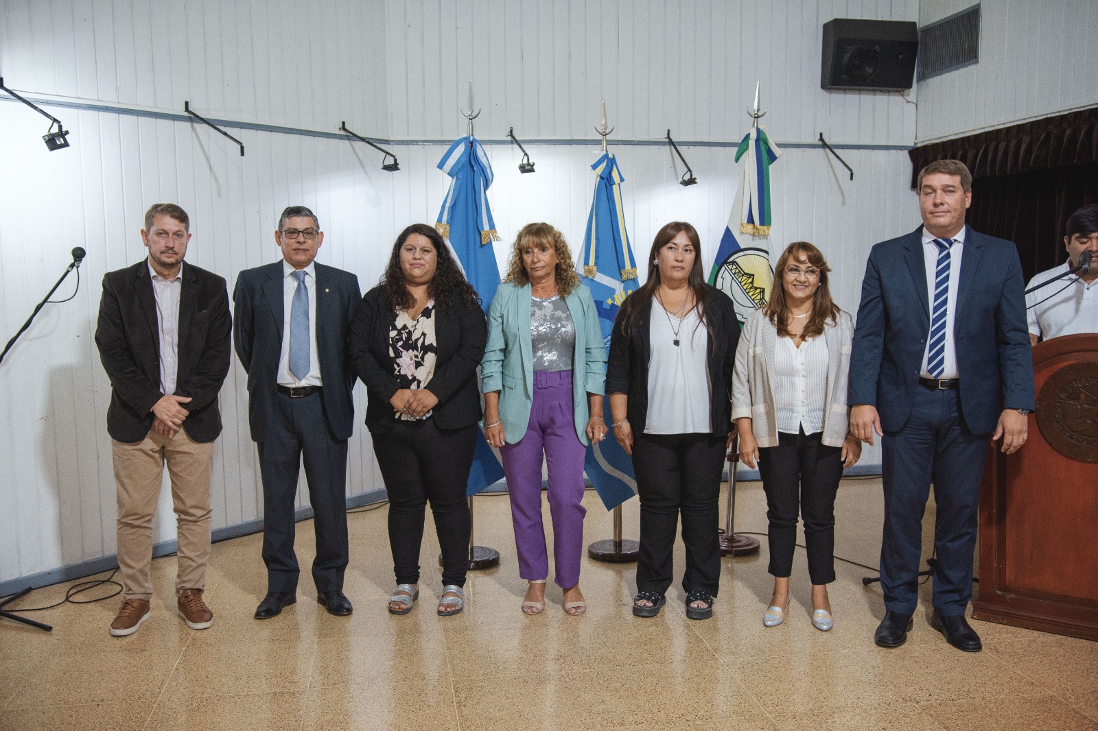 Biss presentó los cambios del Gabinete Municipal