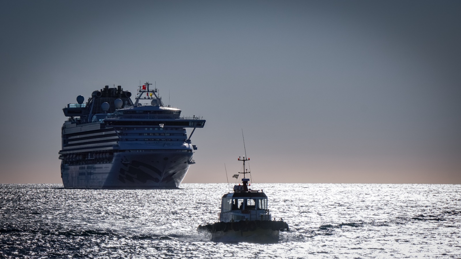 El crucero Sapphire Princess arribó a Puerto Madryn en su primera recalada de la temporada con más de 2.500 pasajeros