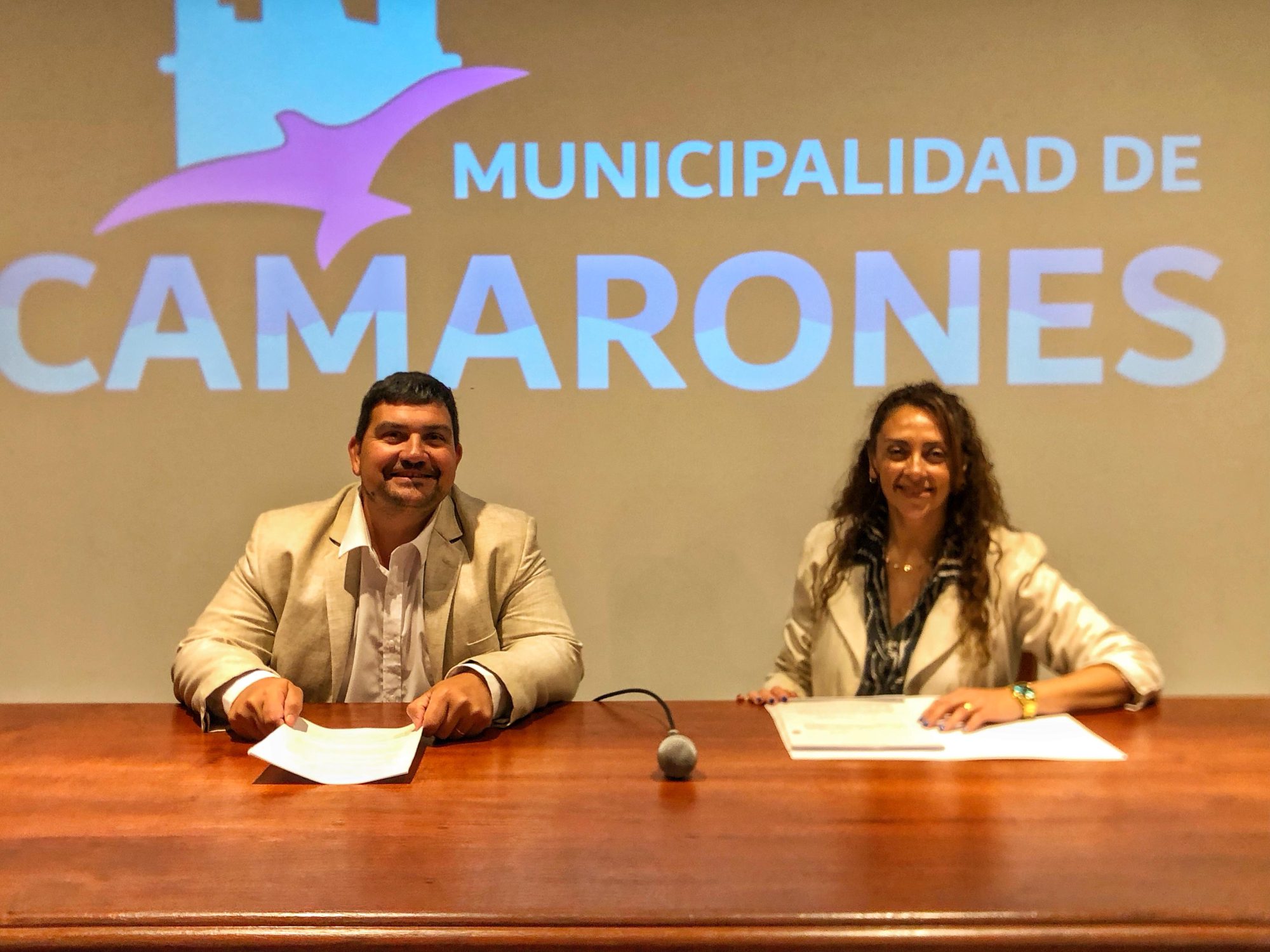 Loyola: “Cada paso que damos en Camarones es para construir un futuro mejor”