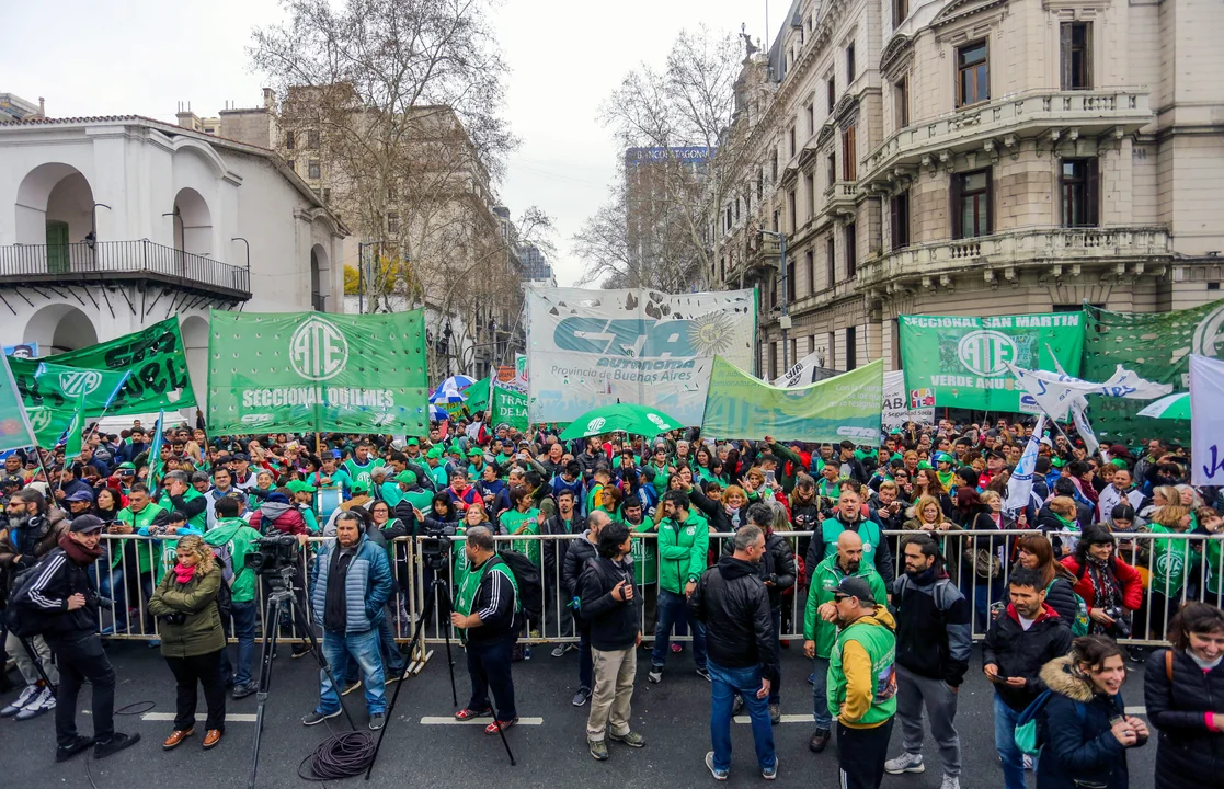 ATE realizará este jueves un paro nacional y se movilizará al Ministerio de Desregulación