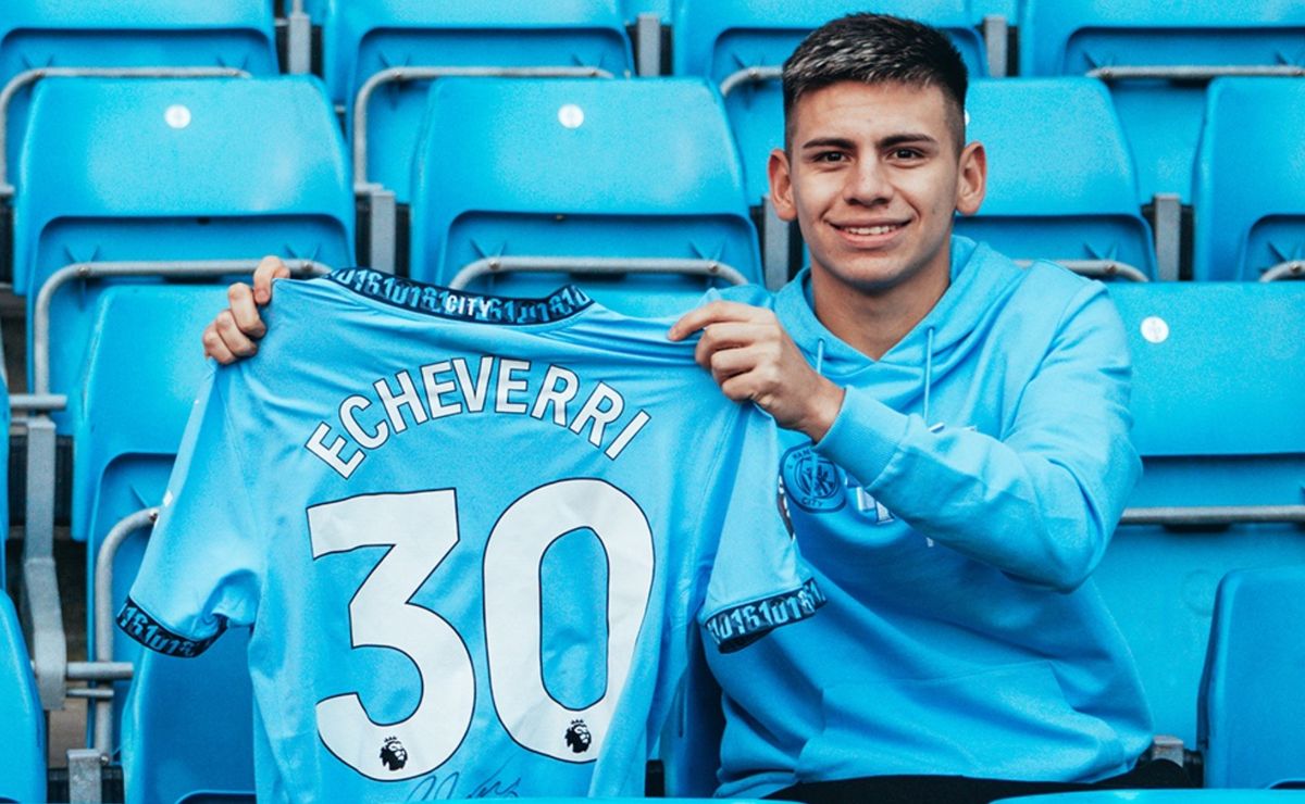 Echeverri no será tenido en cuenta por Guardiola y podría salir cedido a la Lazio