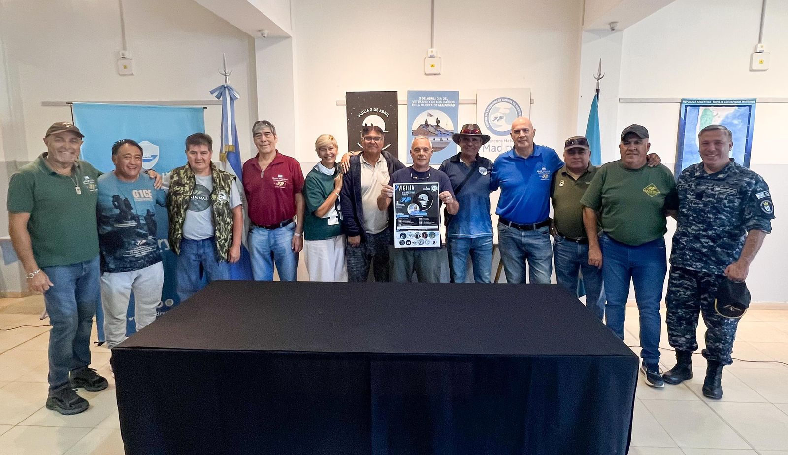 Madryn: Se presentaron las actividades que se desarrollarán en el marco del Día del Veterano de Guerra y de los Caídos en Malvinas
