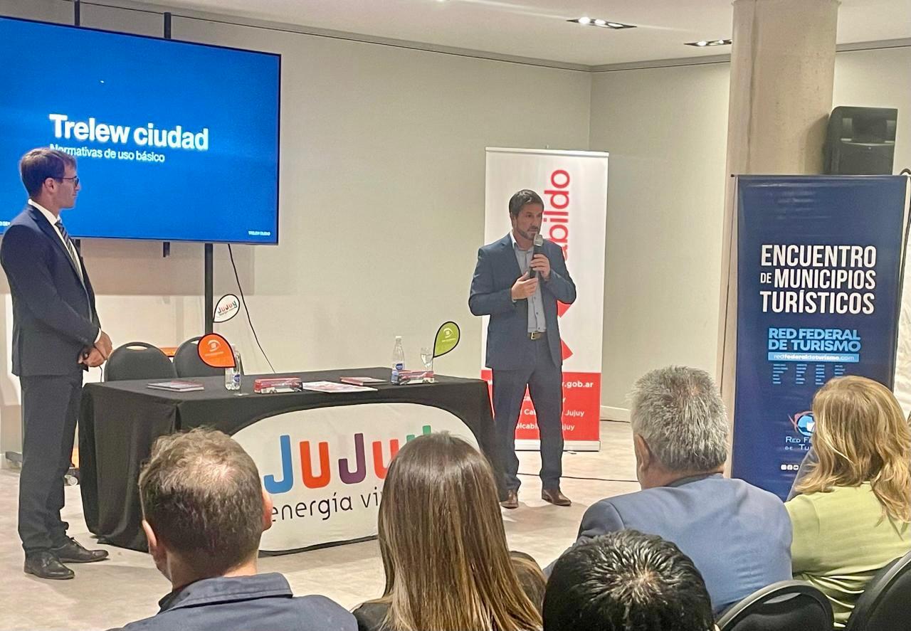 Merino presentó la marca Trelew en el Encuentro de Municipios Turísticos de la Argentina y la ciudad será sede de la próxima edición