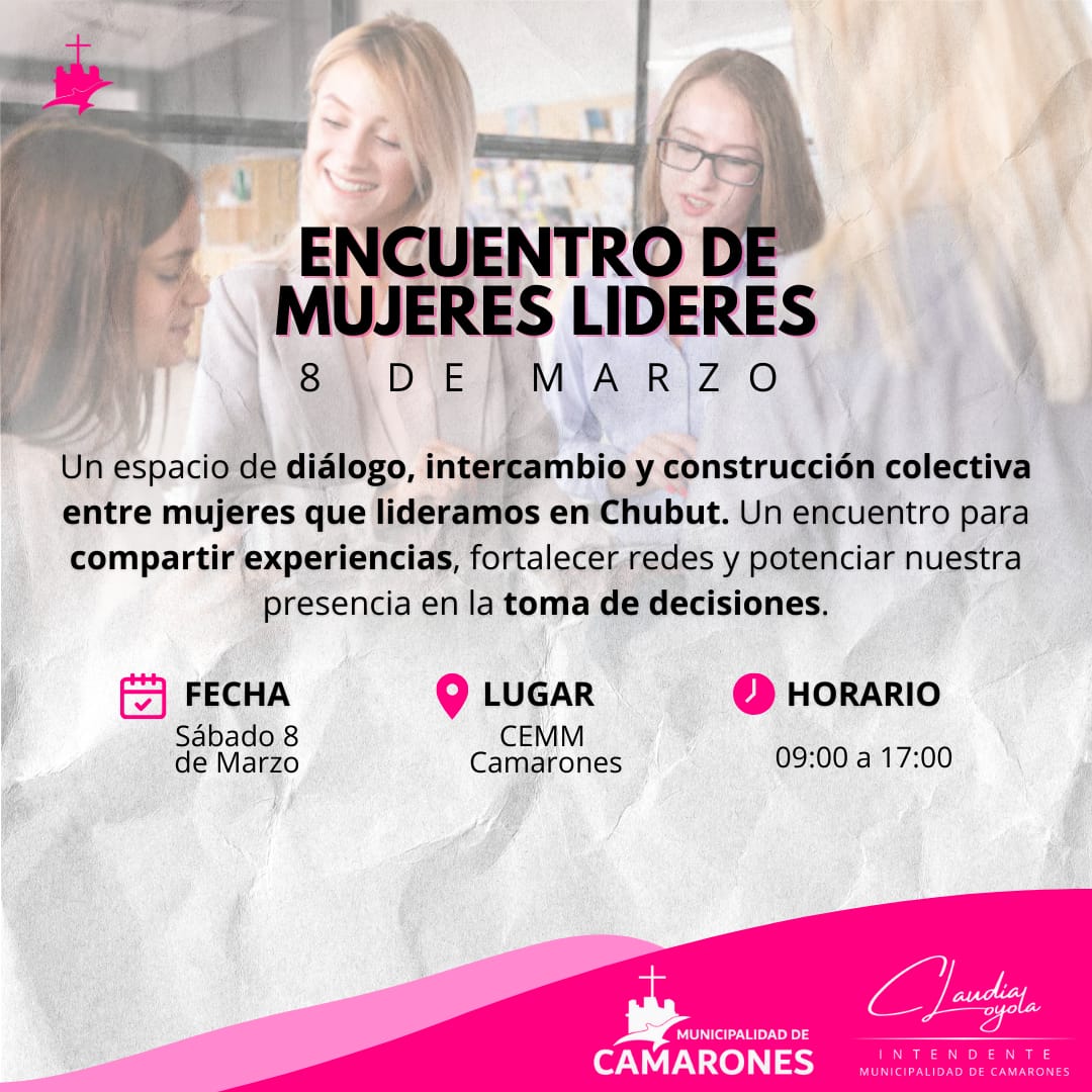 Encuentro de mujeres líderes en Camarones: Un espacio de construcción colectiva