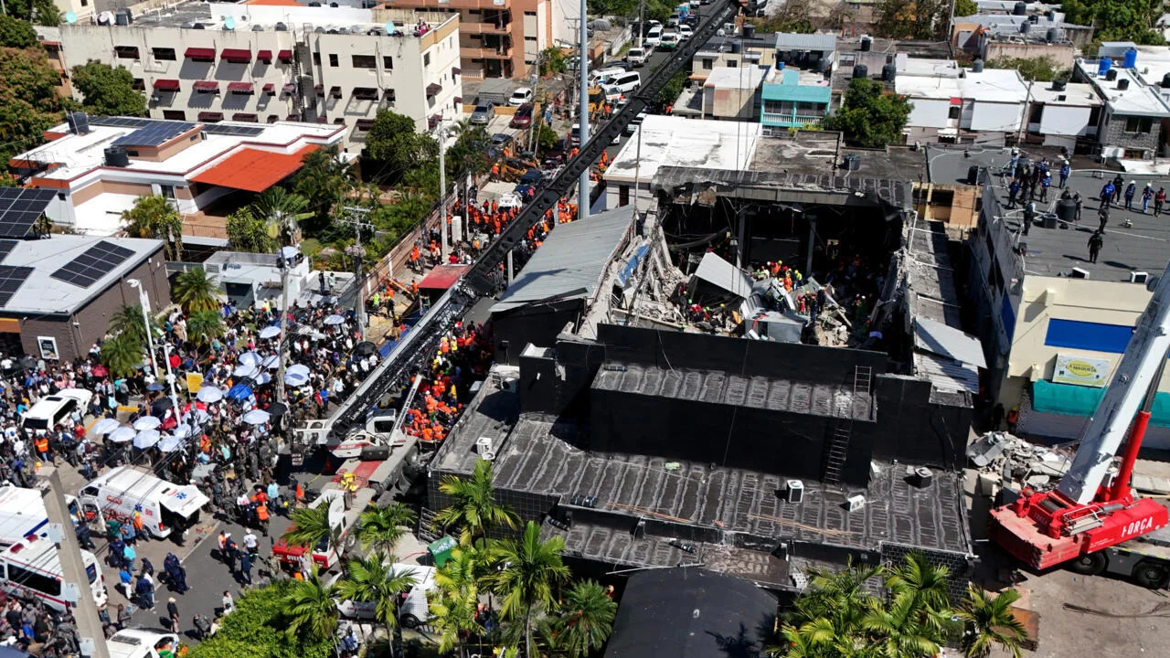 Ascienden a 184 los fallecidos por el desplome del techo de una discoteca en República Dominicana