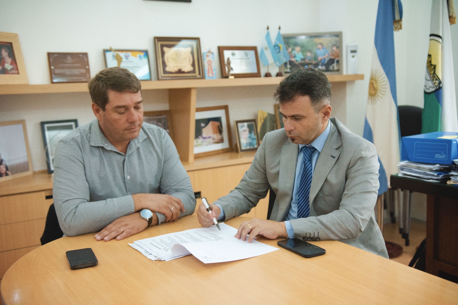 Rawson: La Municipalidad y la Cooperativa de Servicios Públicos acordaron compensación de deudas