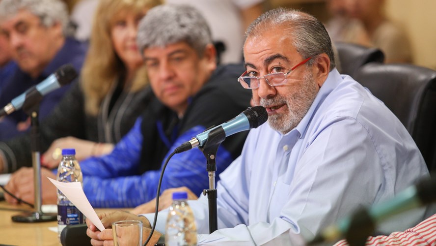 La CGT y la CTA rechazarán este martes en el Congreso el proyecto para eliminar el aporte a los gremios