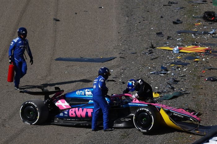 Jack Doohan tras su choque en el Gran Premio de Japón: “Me agarró de sorpresa”