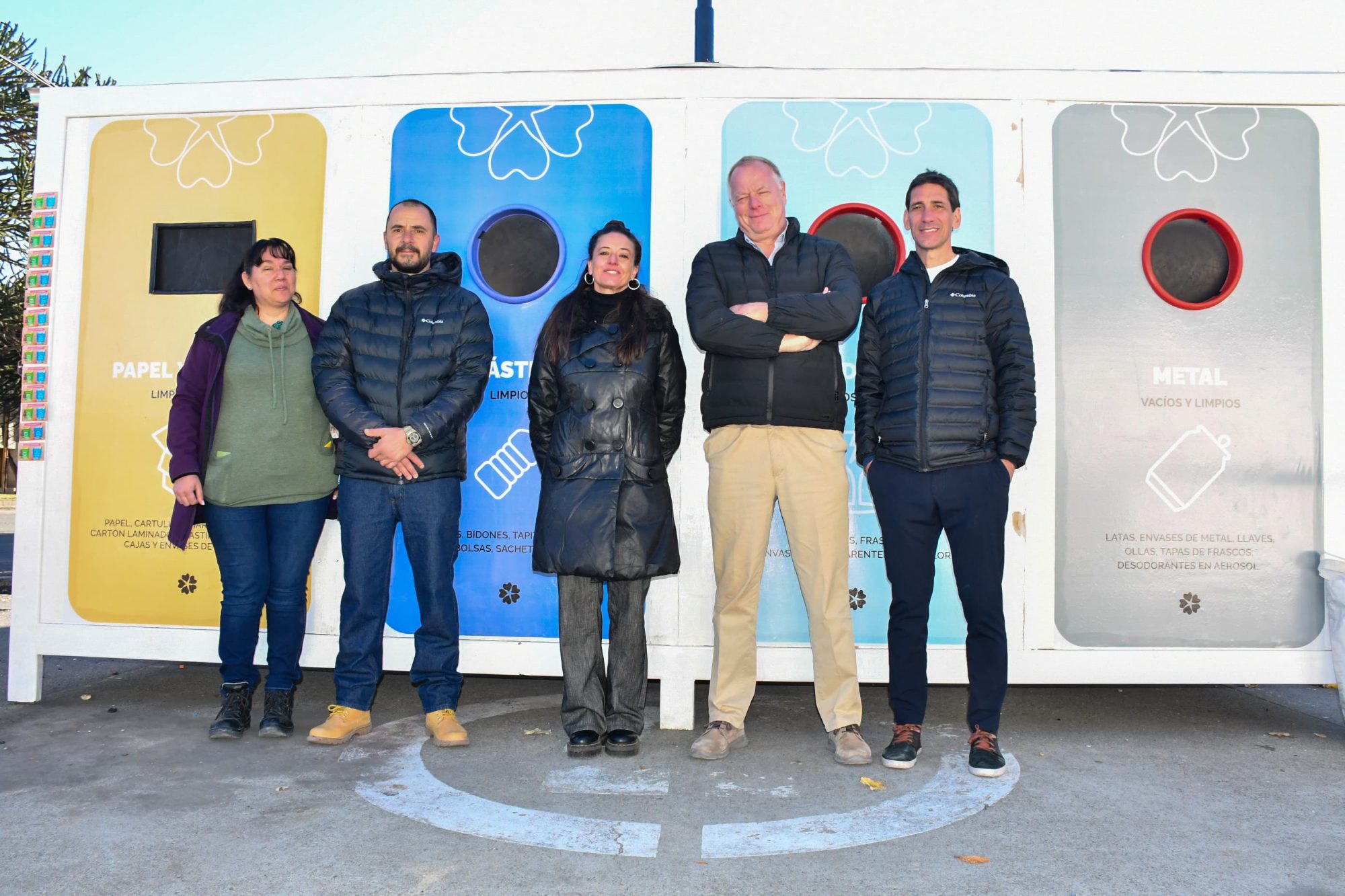 Esquel: El municipio inaugura nuevas estaciones de reciclado y desde el Ejecutivo afirmaron que “el éxito de este sistema arranca en casa”