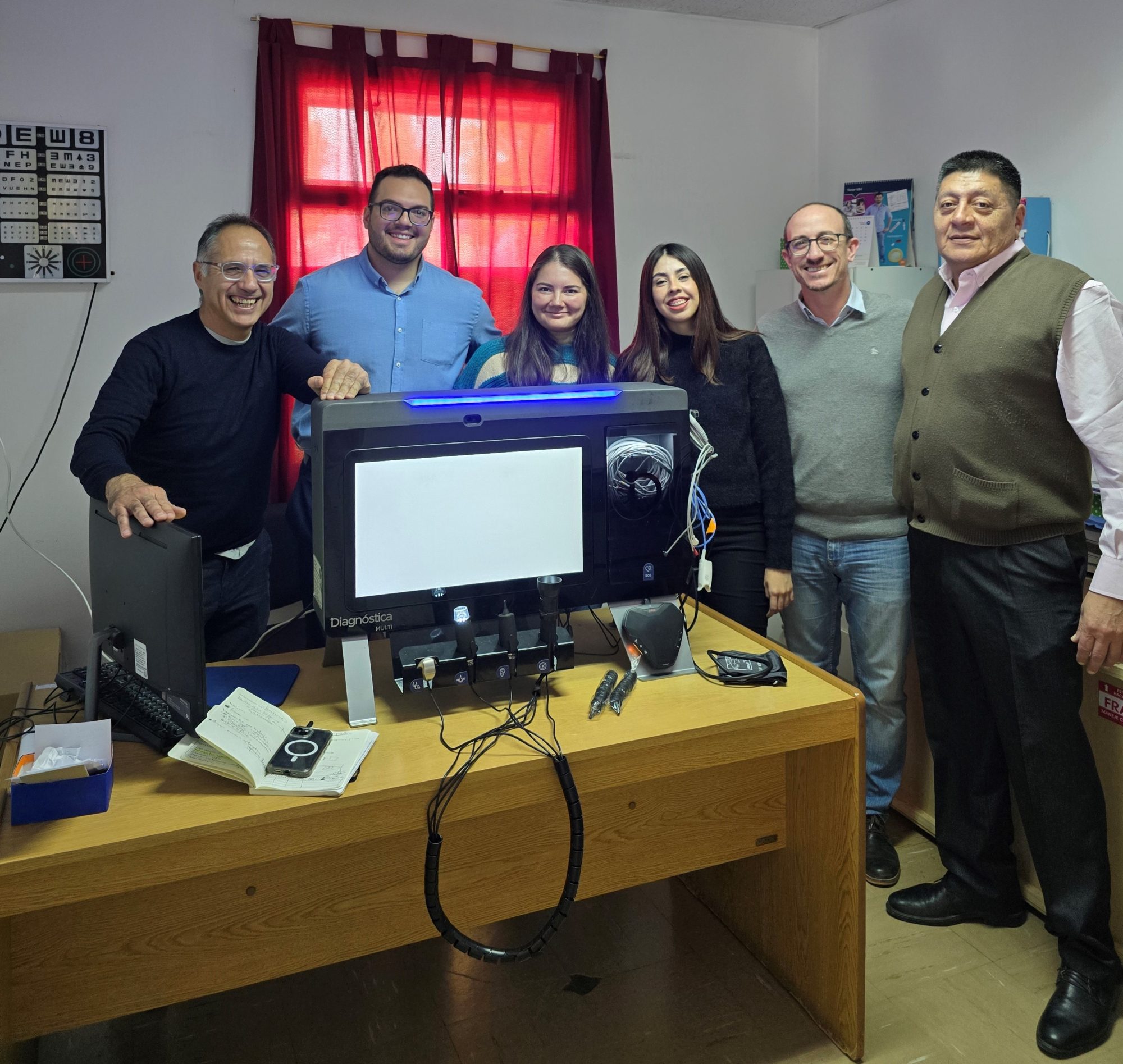 Telesalud: Ponen en valor la estación multidiagnóstico que el Gobierno Provincial entregó al Hospital de Río Senguer