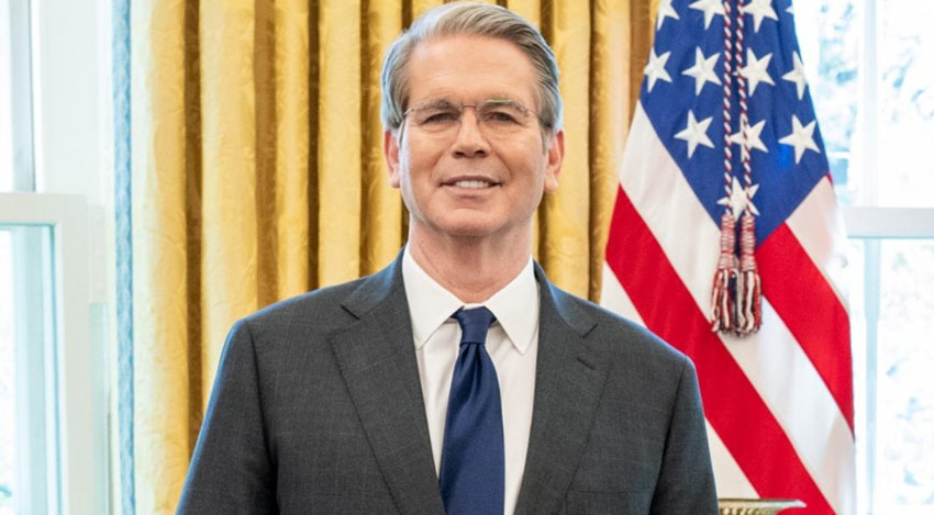 El secretario del Tesoro de Estados Unidos visitará la Argentina para apoyar al gobierno de Milei