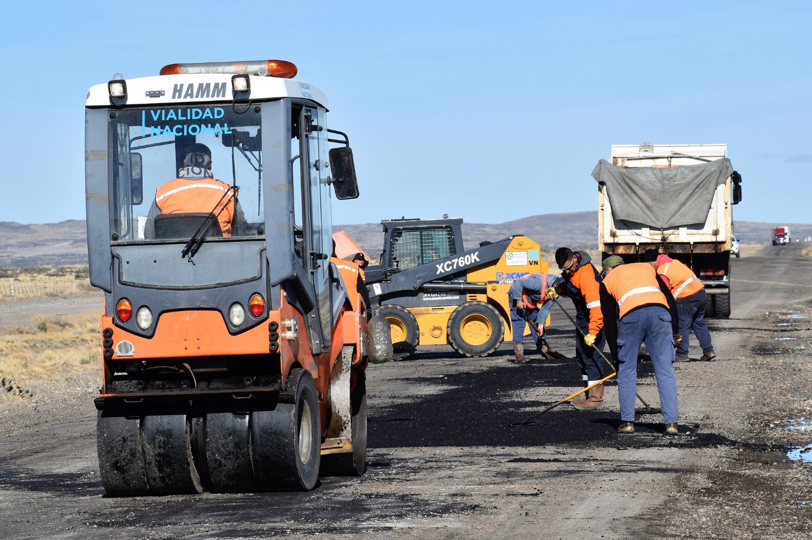 Vialidad Nacional continúa con los trabajos de conservación en la Ruta Nacional 40