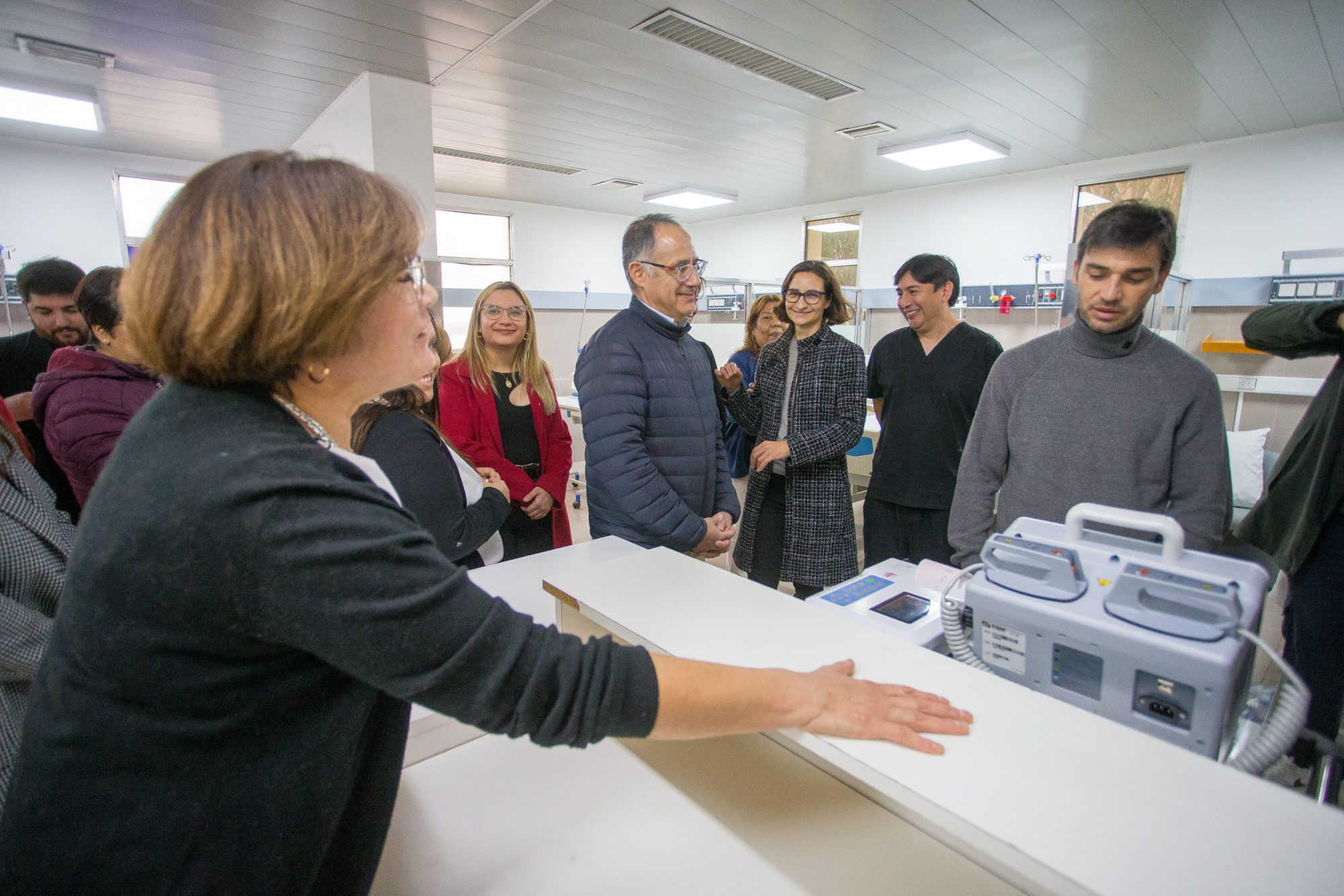 Torres recorrió hospitales de Comodoro Rivadavia y destacó la ejecución de obras necesarias para ampliar la cobertura sanitaria