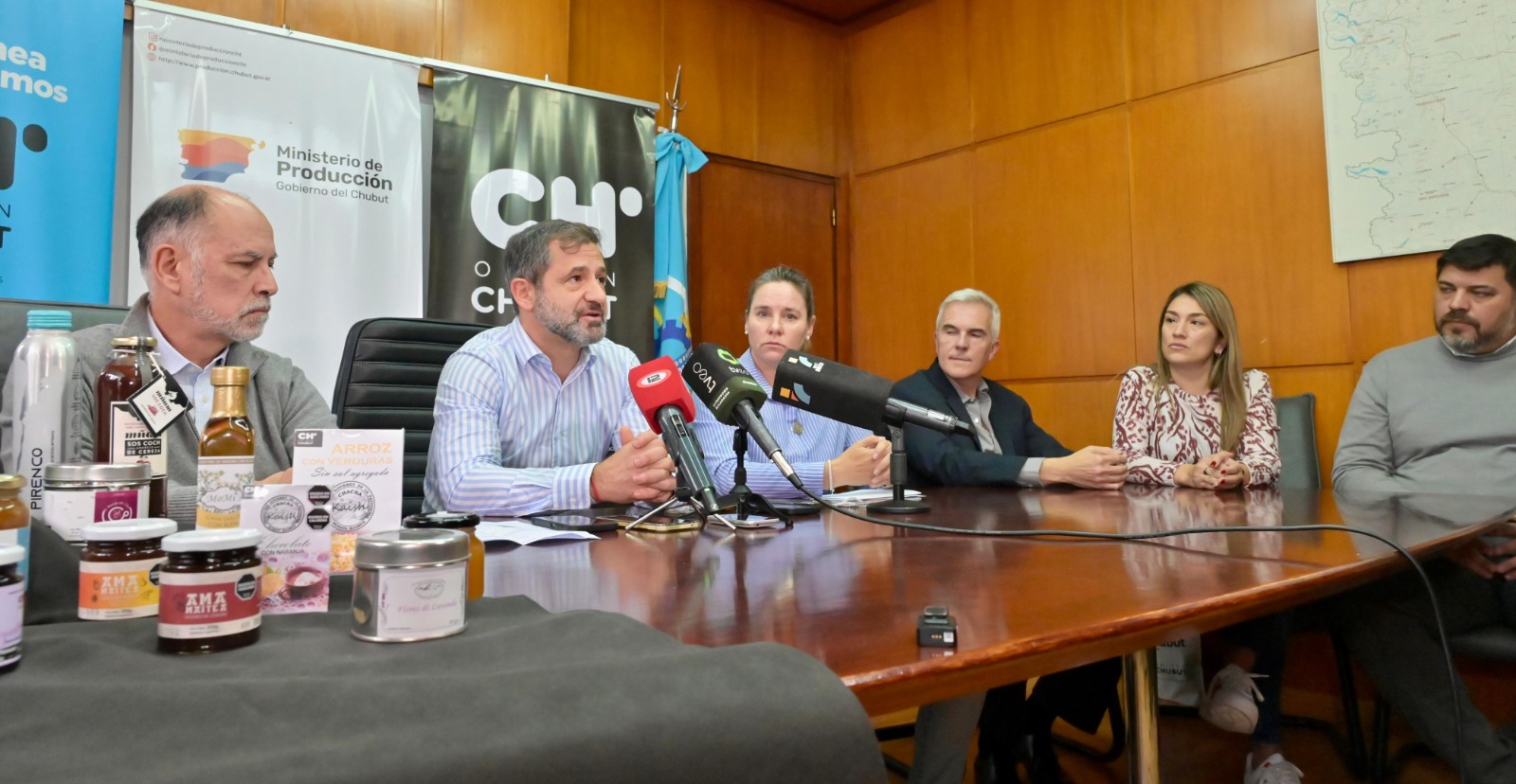 Banco del Chubut y el Ministerio de Producción lanzan la línea de préstamos “Origen Chubut” para potenciar la producción local
