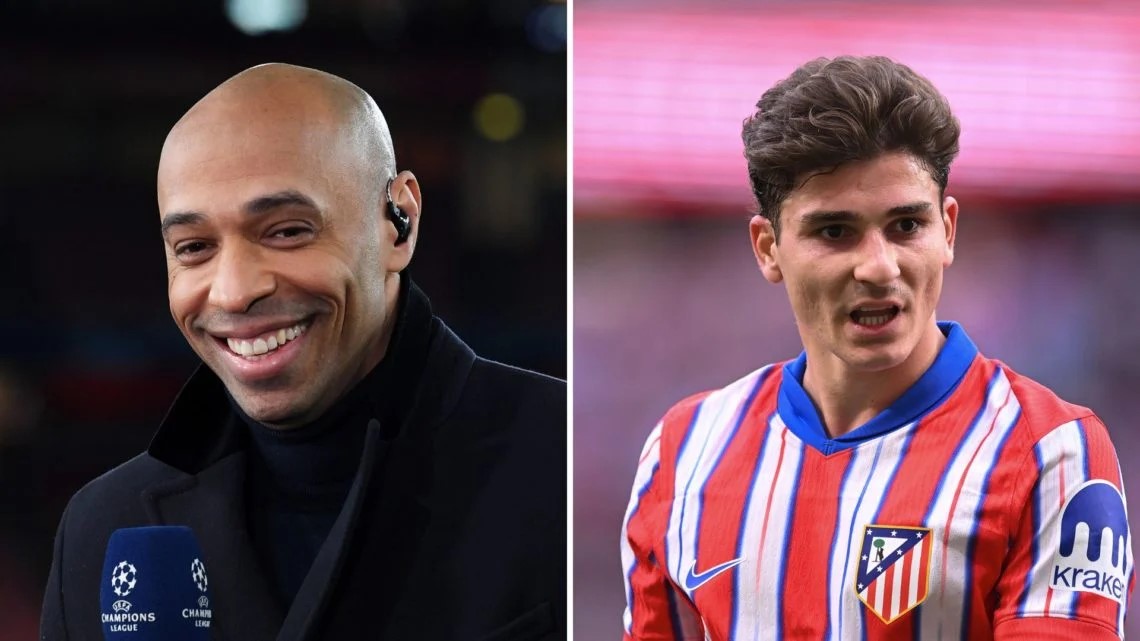 Thierry Henry reveló su fanatismo por Julián Álvarez: “Hace lo que quiere”