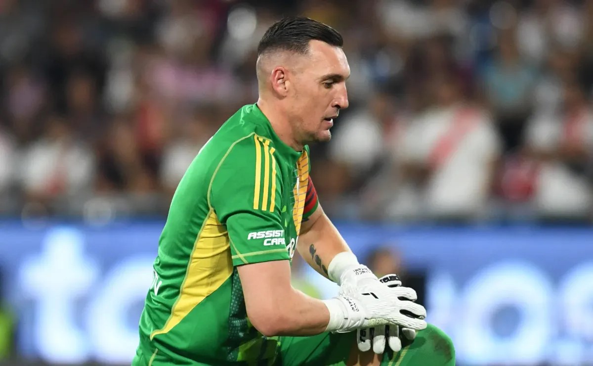 Armani fue autocrítico tras el gol de Universitario en el empate de River en el Monumental