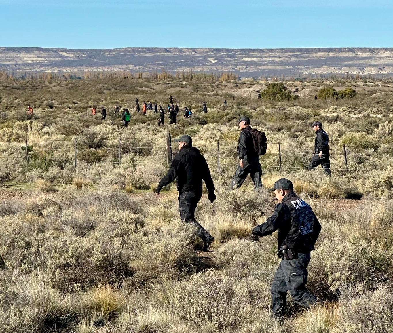 Chubut: El Gobierno profundiza la búsqueda de Emanuel Centeno con recorridas, rastrillajes y tareas investigativas