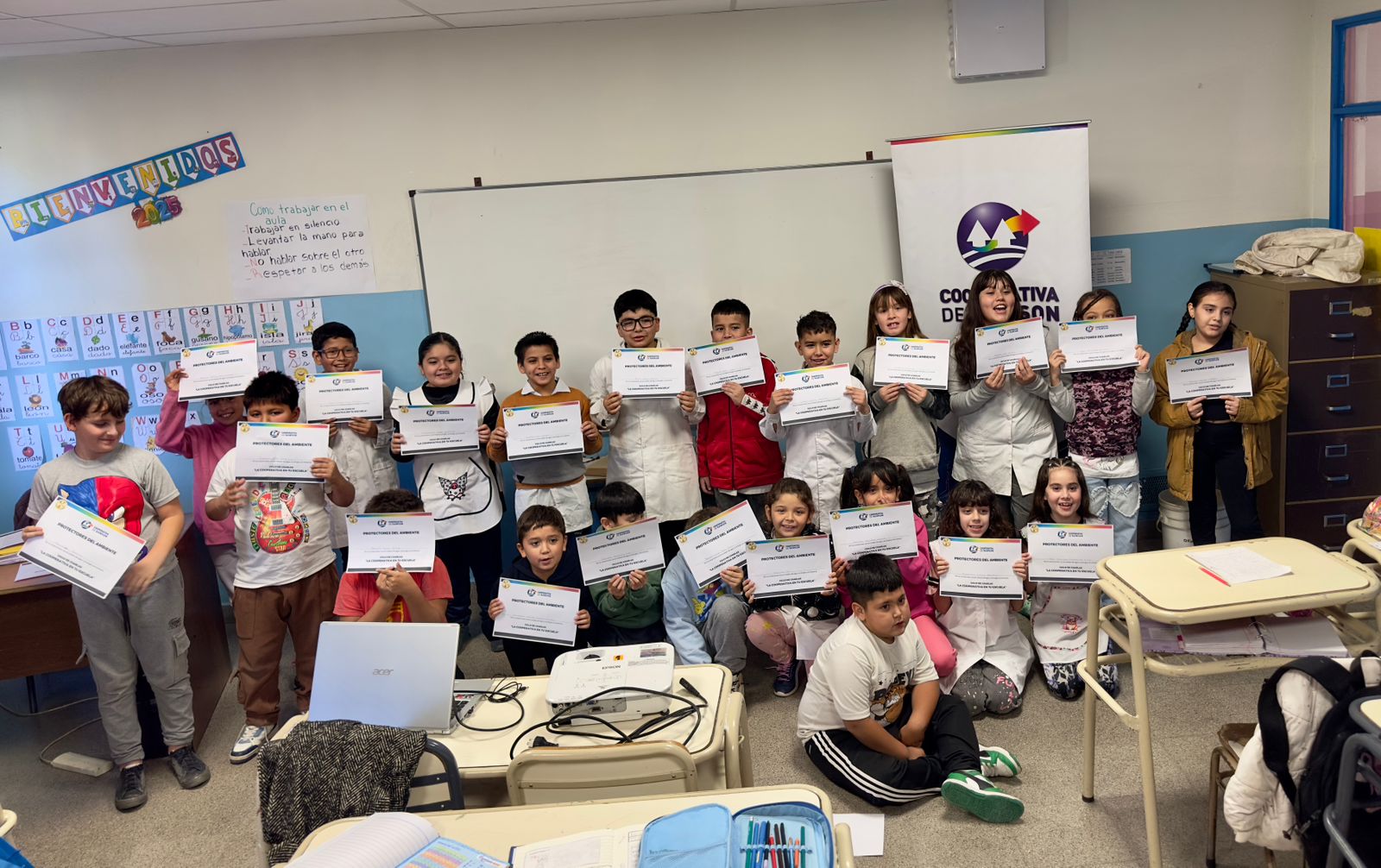 Más de 200 chicos participaron esta semana del ciclo “La Cooperativa en tu Escuela”