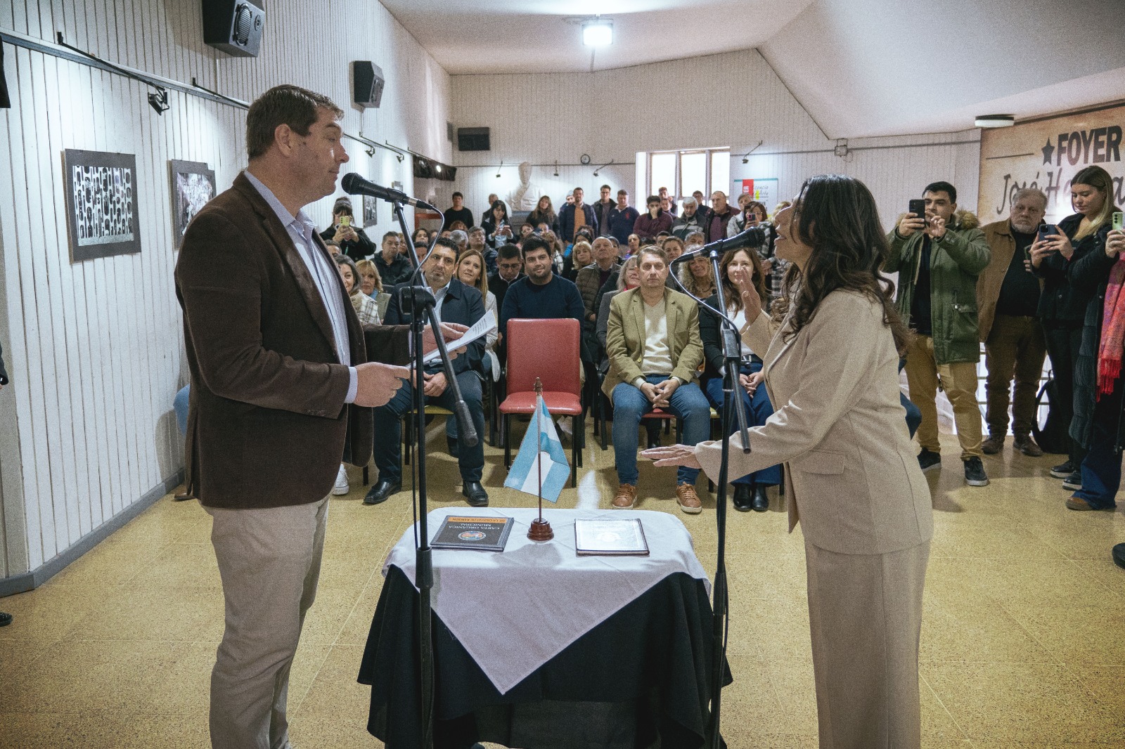 Mirna Vallejos asumió la Secretaría de Desarrollo Social, Familia y Salud de Rawson
