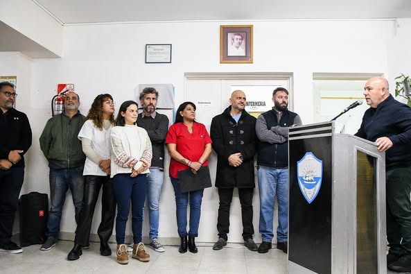 Sastre destacó las obras realizadas para poner en valor el CAPS “Dr. Juan Carlos Aristarain”