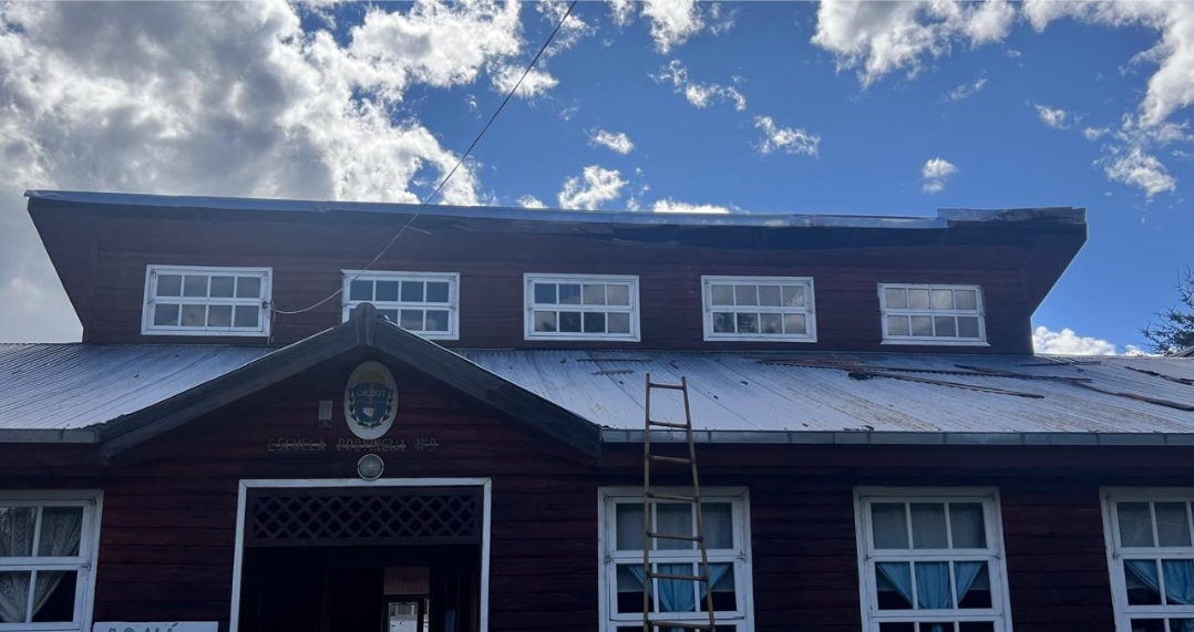 Chubut: El Gobierno trabaja en la normalización de las actividades de la Escuela N° 9 de Epuyén