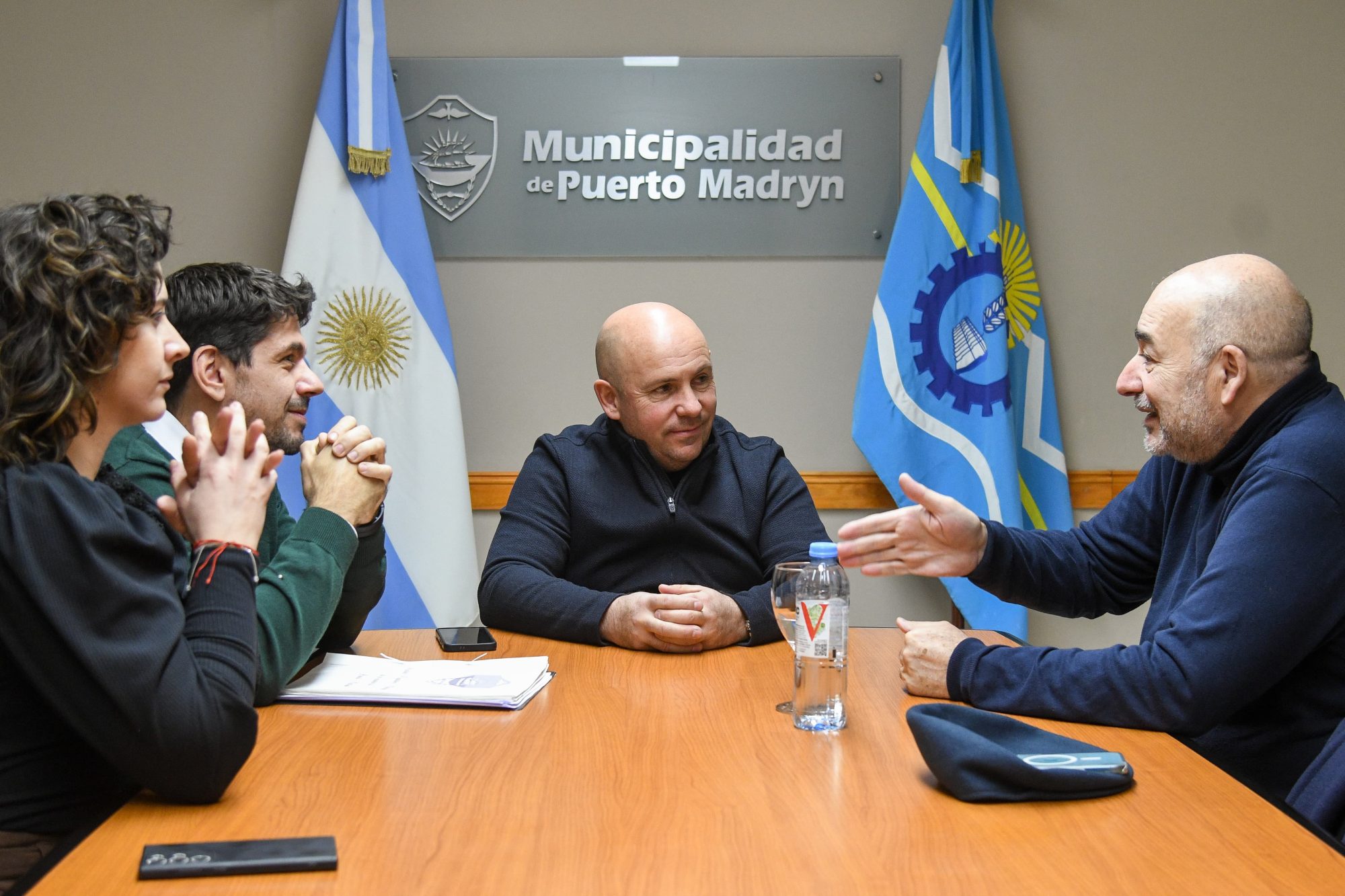 Sastre se reunió con Tullio para avanzar en un proceso participativo y sancionar el Código Electoral Municipal