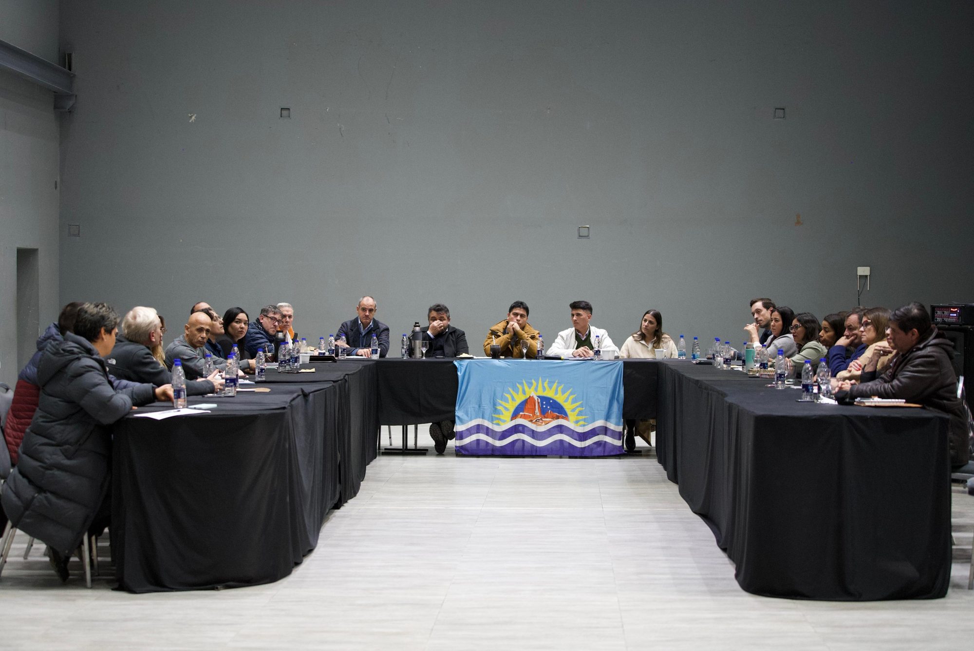 Vidal se reunió con directivos de hospitales de toda la provincia en Caleta Olivia