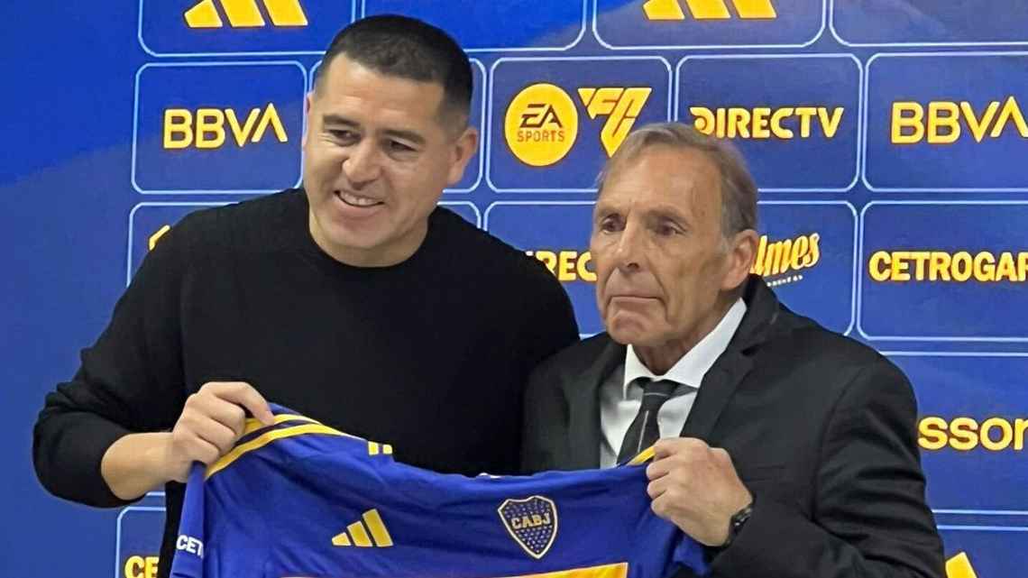 Boca presentó a Russo: “Estoy con una alegría inmensa”