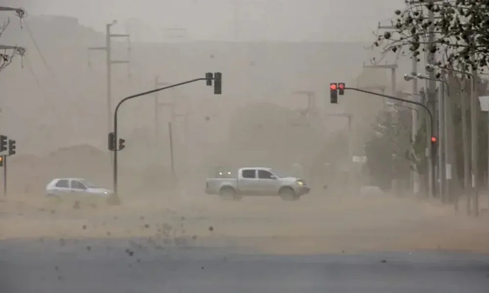 La Meseta y la zona costera con alerta meteorológica por ráfagas de viento de más de 90 kilómetros