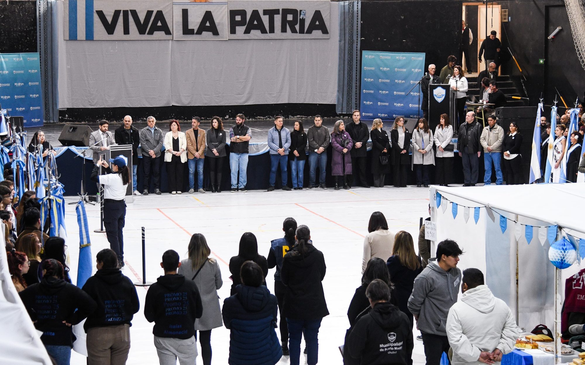 Puerto Madryn conmemoró el 209º aniversario de la Declaración de la Independencia