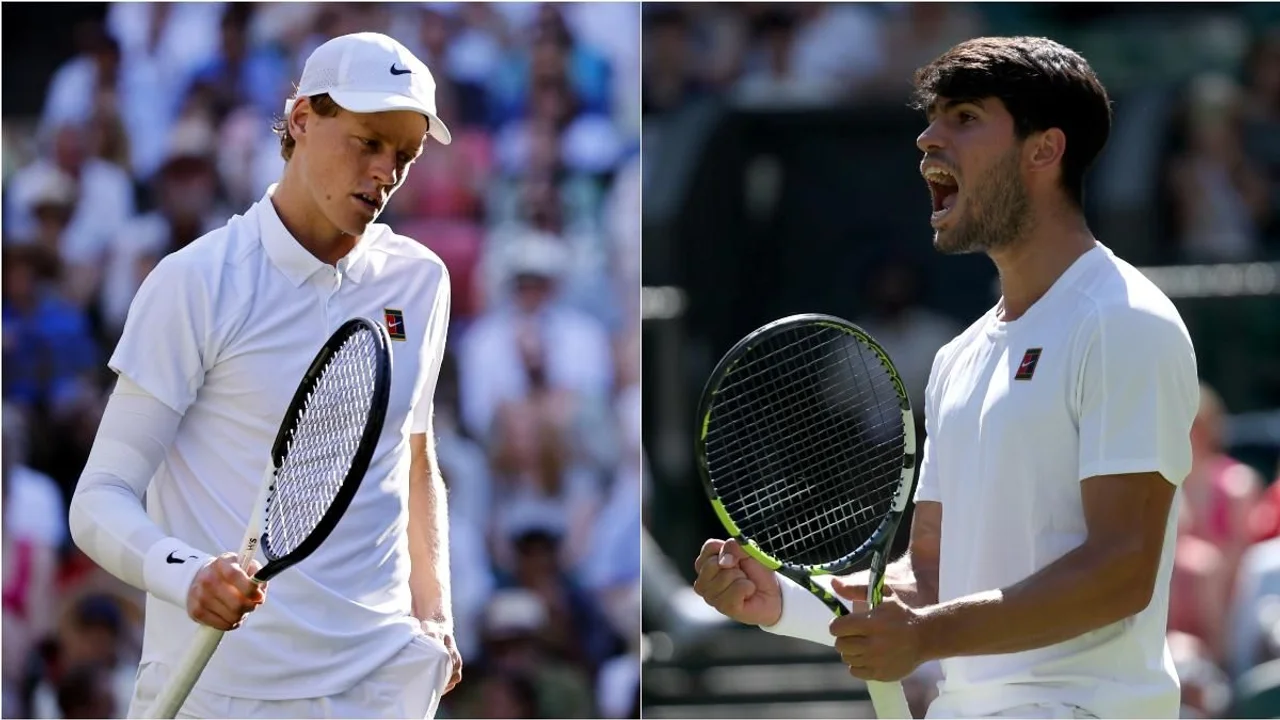 Sinner y Alcaraz se enfrentan en la gran final de Wimbledon