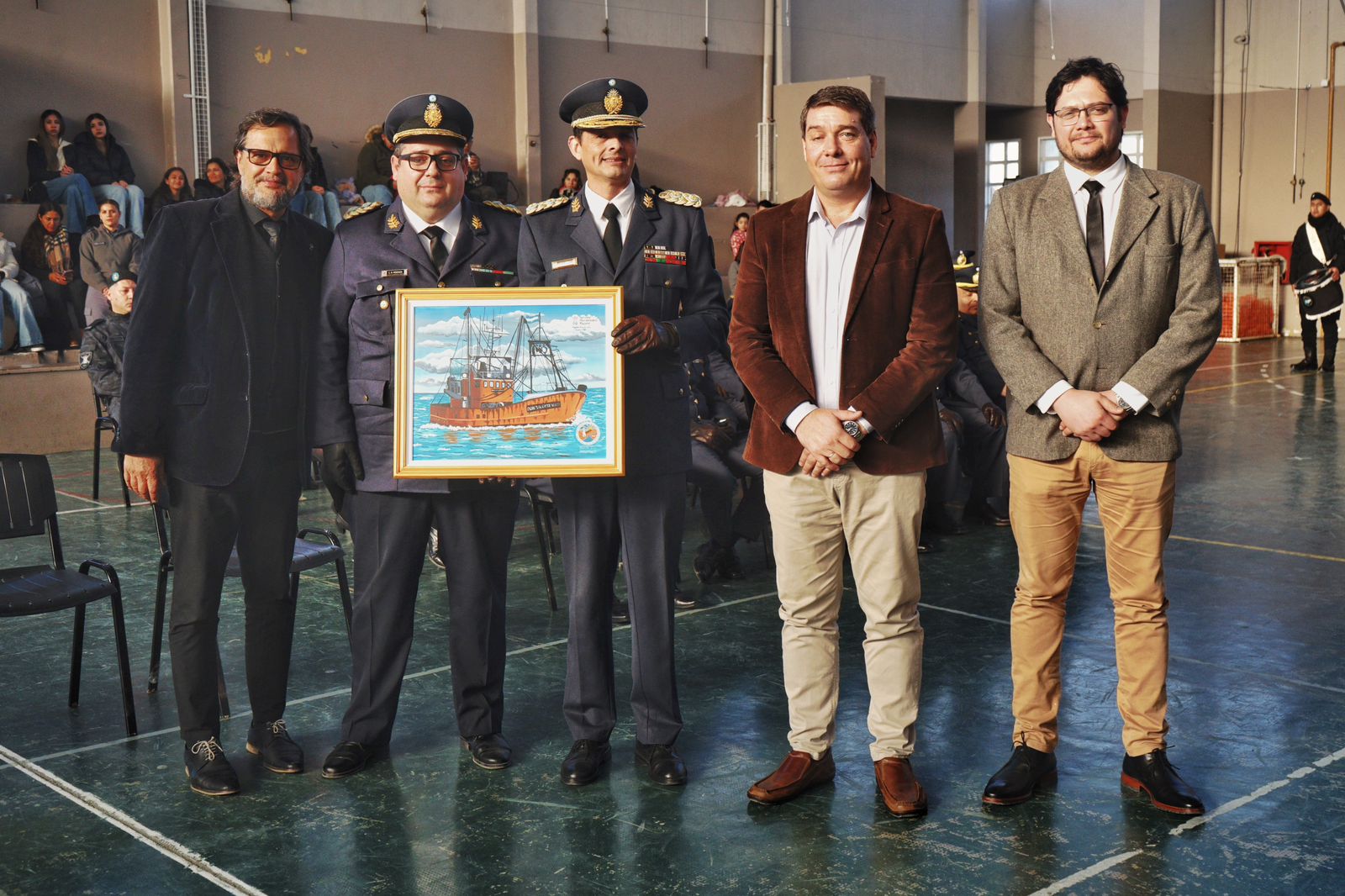 Biss encabezó el acto por el día del Servicio Penitenciario Federal en Rawson