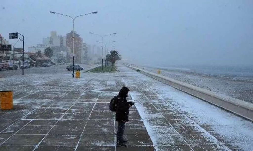 Trelew y Puerto Madryn, entre las tres ciudades con las temperaturas más frías de la Argentina