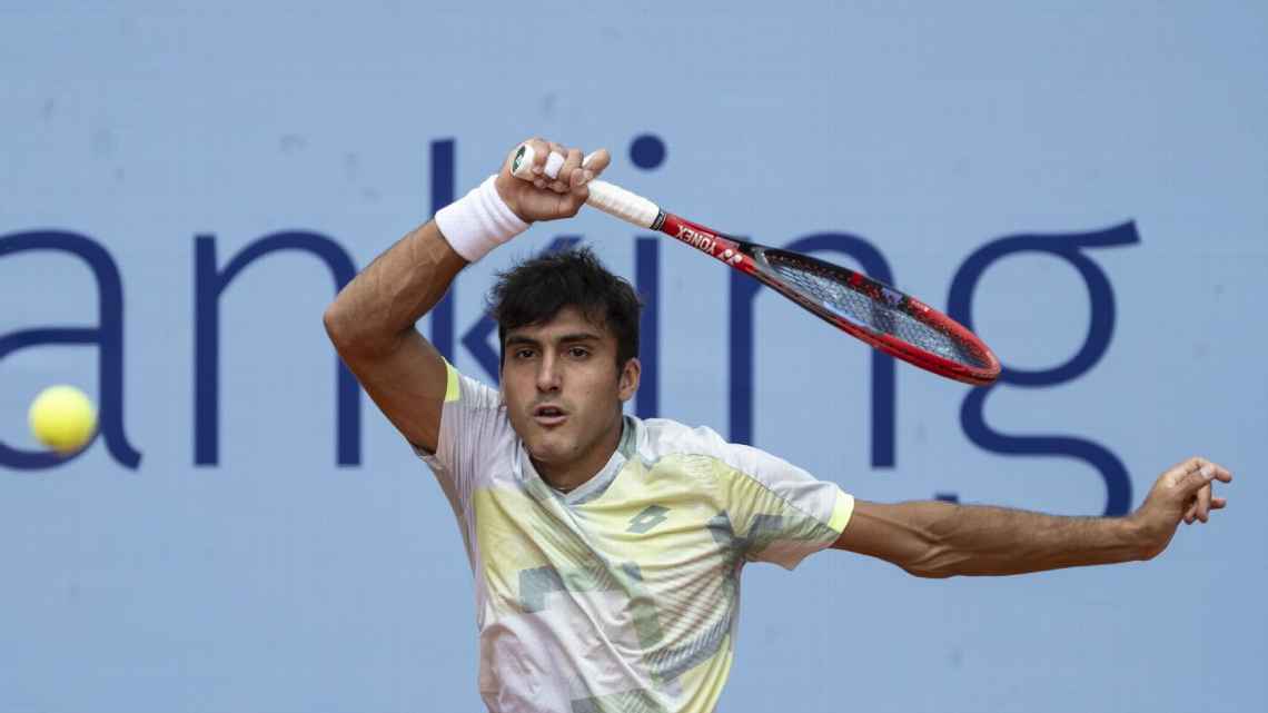 Burruchaga ganó y avanzó a los cuartos de final del ATP 250 de Gstaad