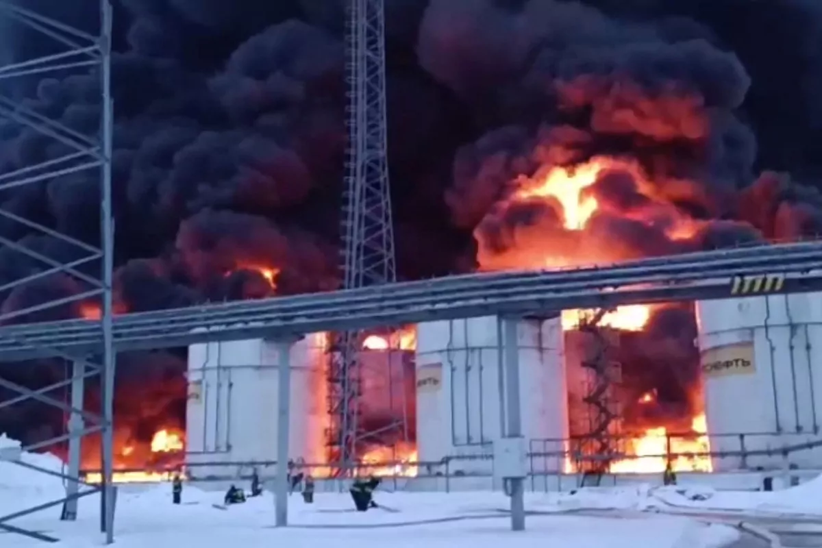 Ucrania confirmó el ataque a una estación clave de bombeo de petróleo en Rusia