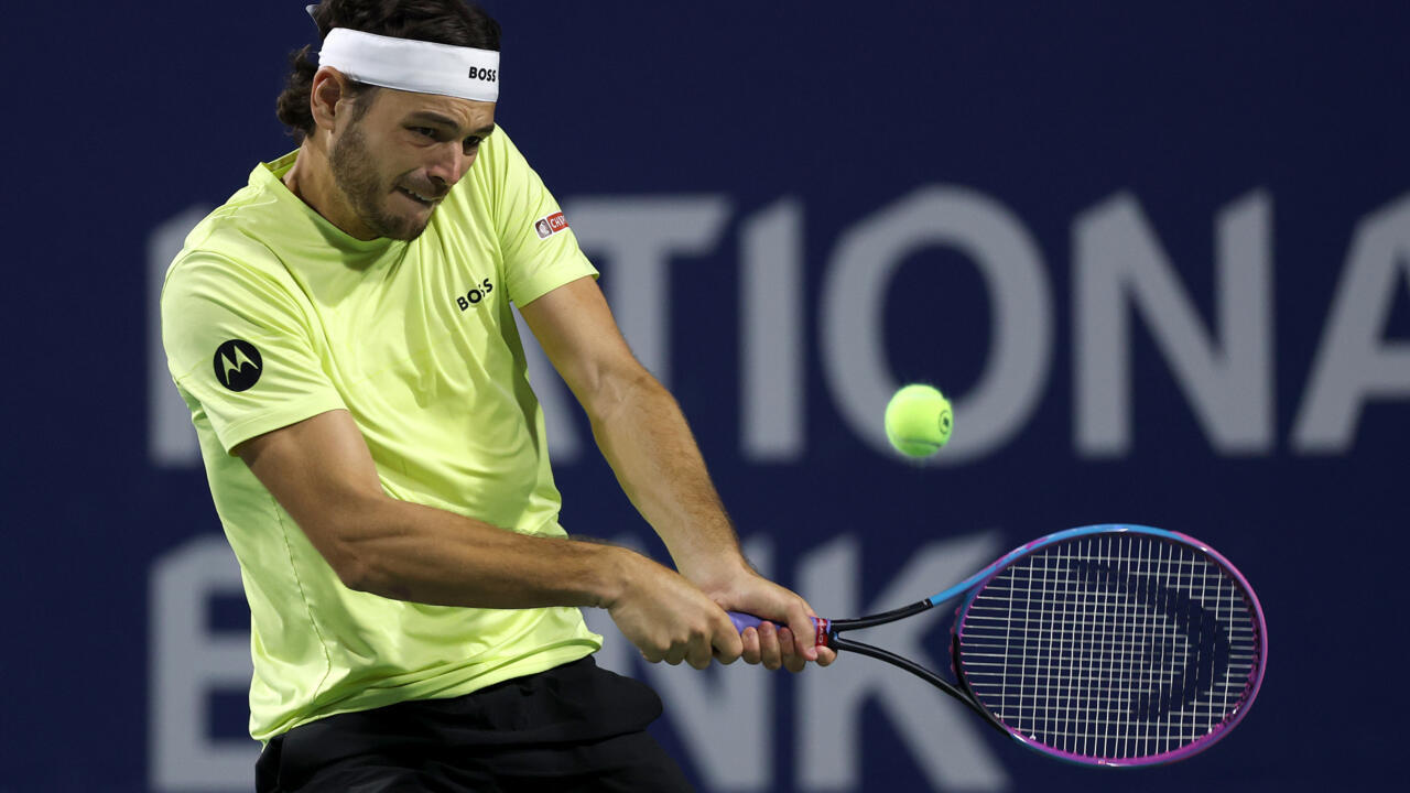 Taylor Fritz se impuso a Andrey Rublev y clasificó a las semifinales del Masters 1000 de Canadá