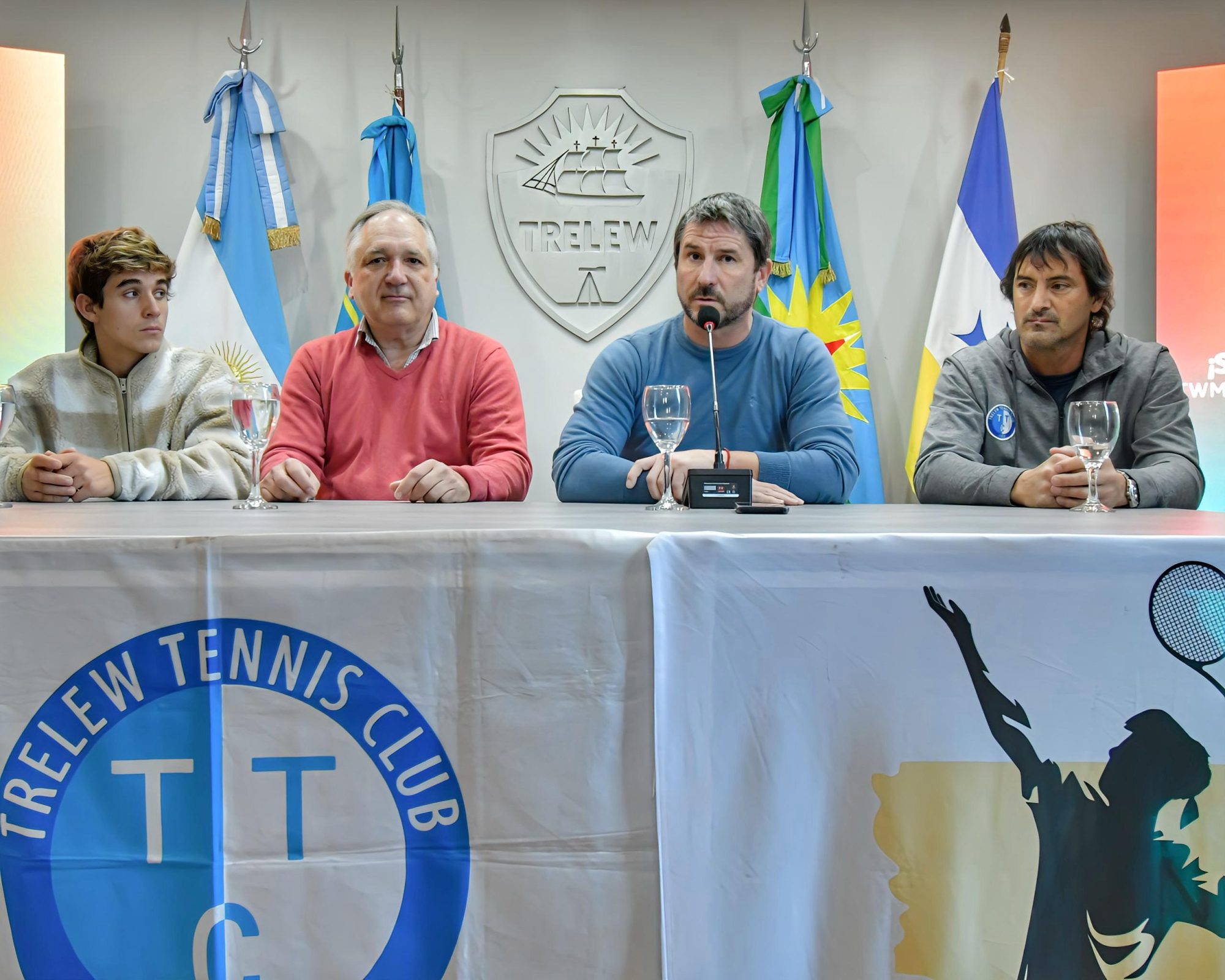 Merino presentó el M25 Trelew Open: tenis mundial y turismo local