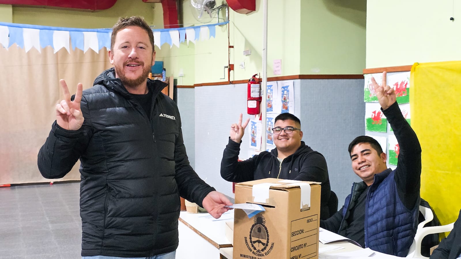 Dante Bowen votó en las internas del frente “Unidos Podemos”