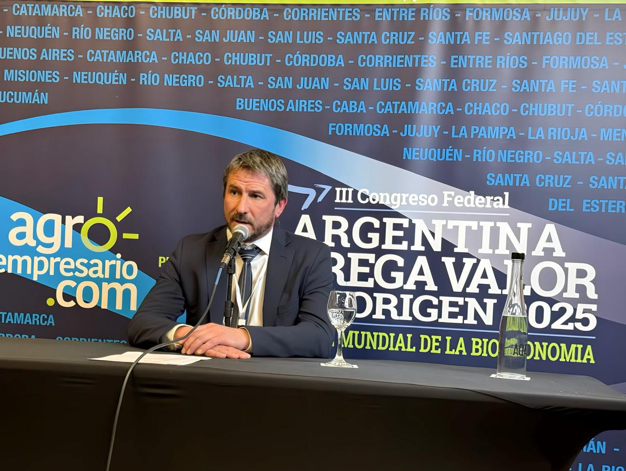 Merino en la Cumbre Mundial de la Bioeconomía: “Trelew está lista para ser el motor de la Patagonia”