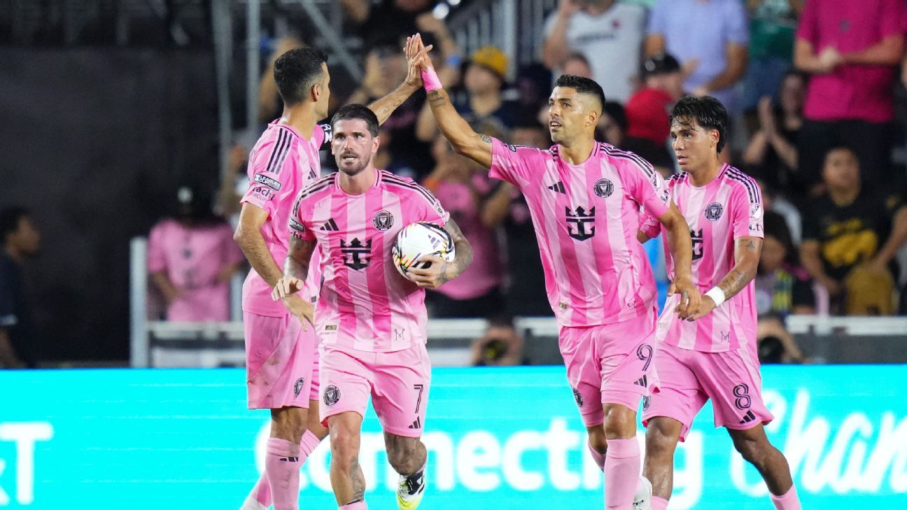 Sin Messi, el Inter Miami derrotó a los Pumas de México y clasificó a los cuartos de final de la Leagues Cup 2025