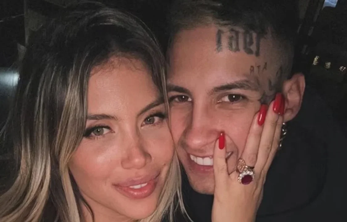 La noche familiar de Wanda Nara y L-Gante en Villa Crespo