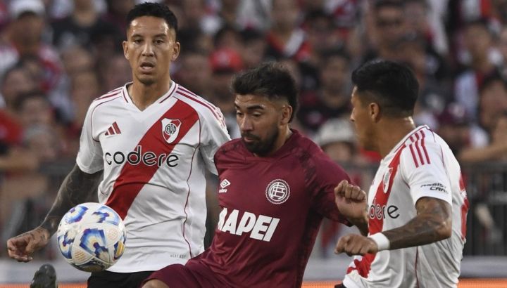 River no pudo pasar del empate ante Lanús y es único líder de la Zona B del Torneo Clausura 2025