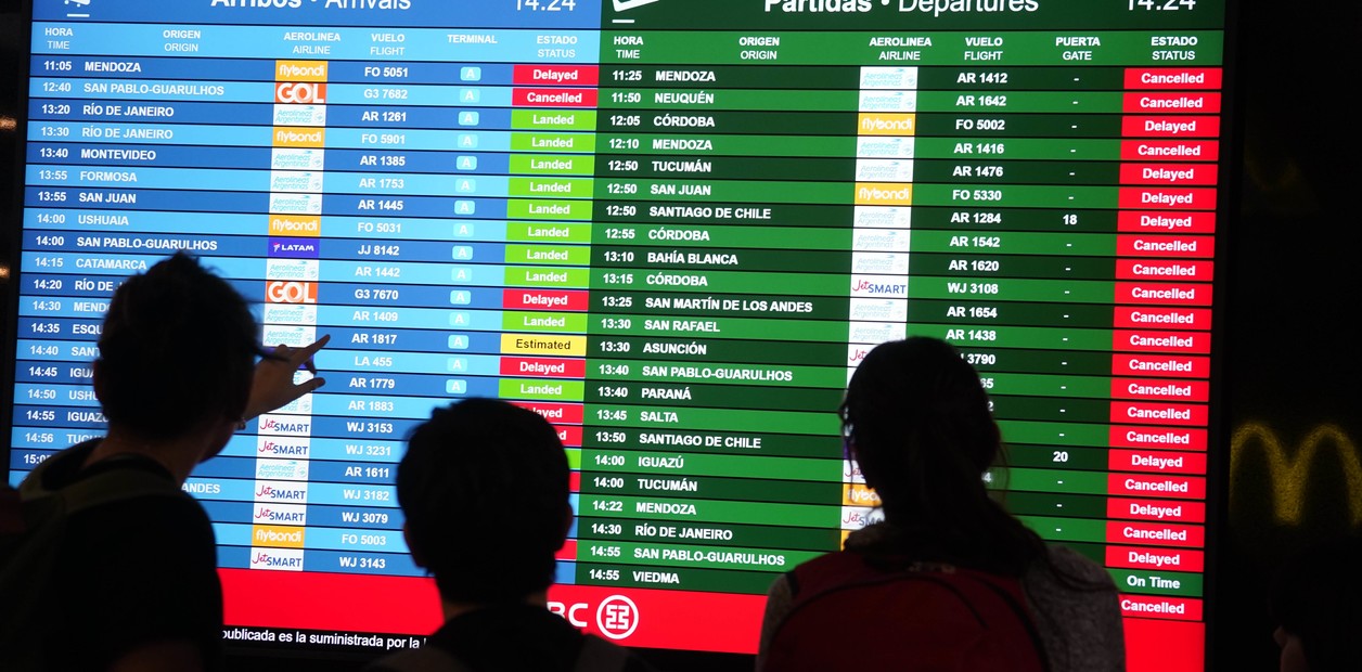 Paro de controladores aéreos: Se espera otra semana de demoras y cancelaciones en los aeropuertos de todo el país