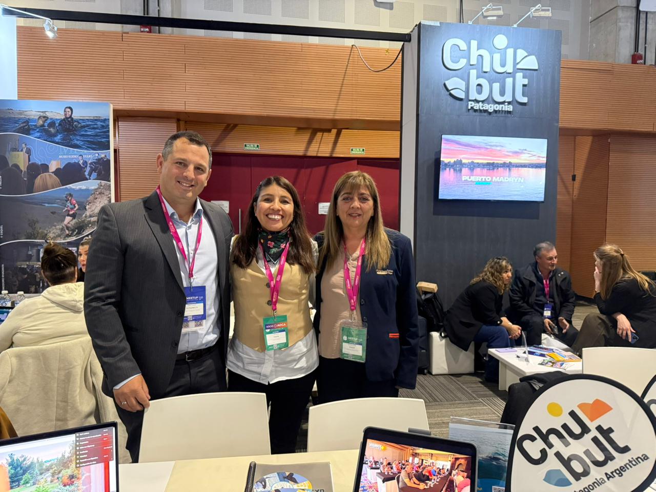 Madryn participó en el Meet Up Argentina 2025 y “la más linda” se presentó como un destino turístico consolidado