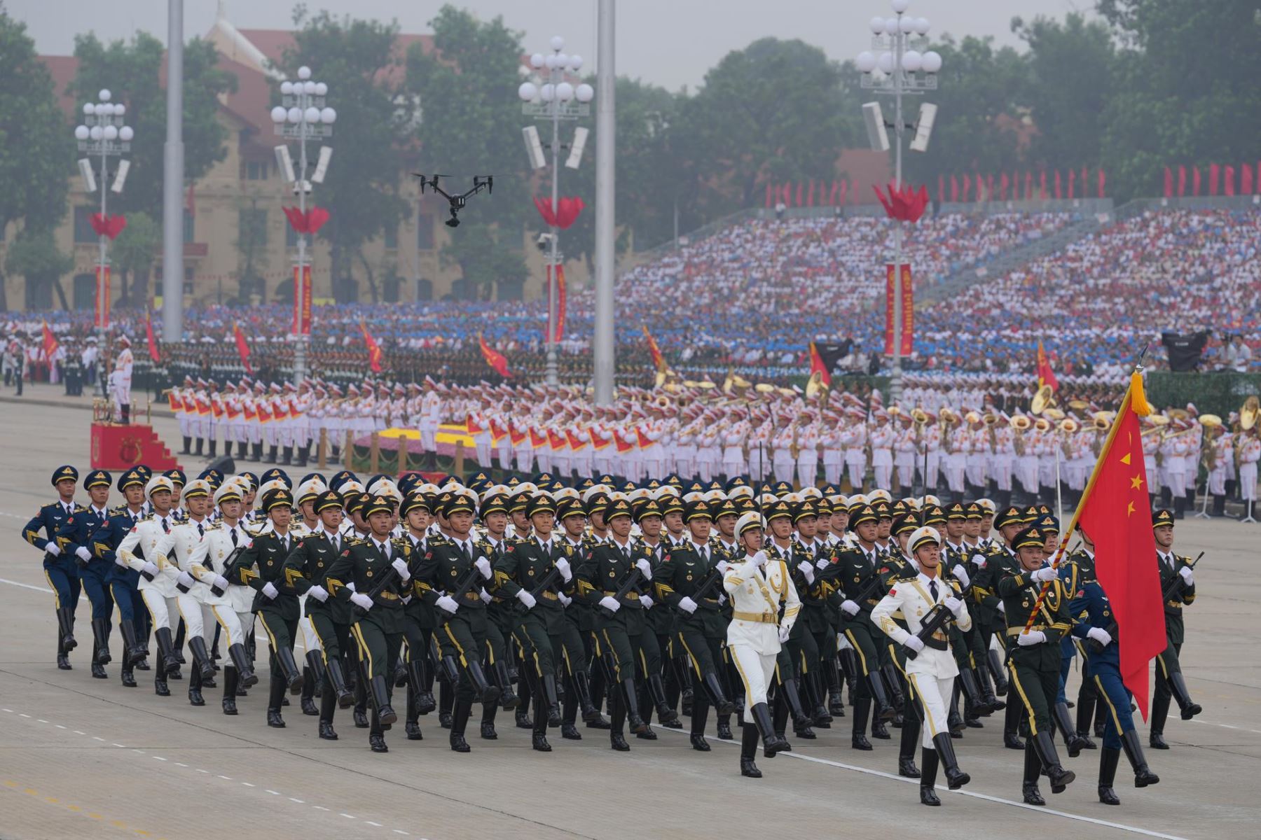 China: Un desfile masivo conmemoró el 80º aniversario de la victoria en la Segunda Guerra Mundial